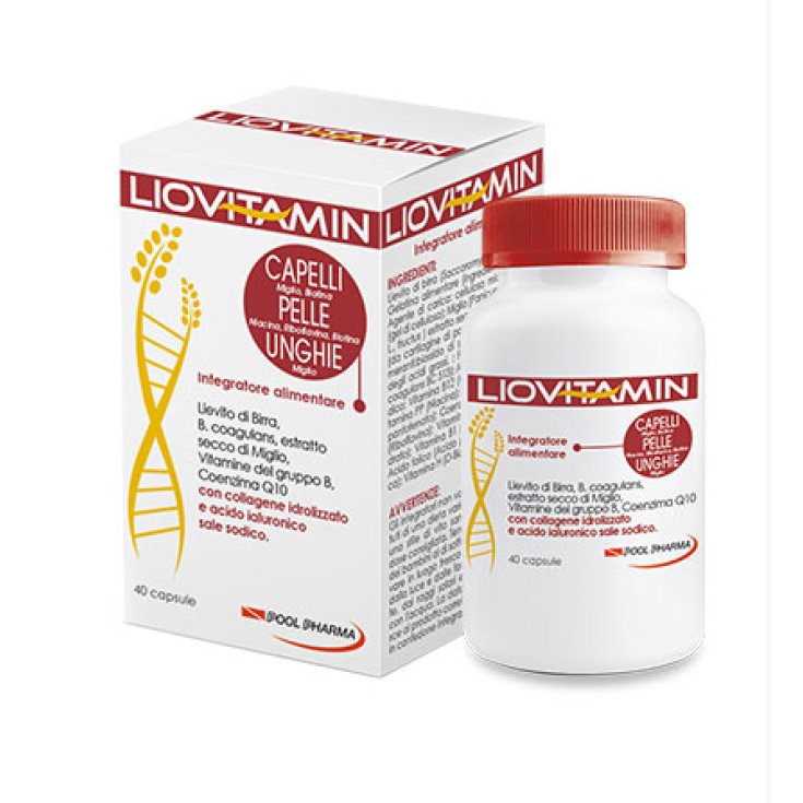 Pool Pharma Liovitamin Nahrungsergänzungsmittel 40 Kapseln