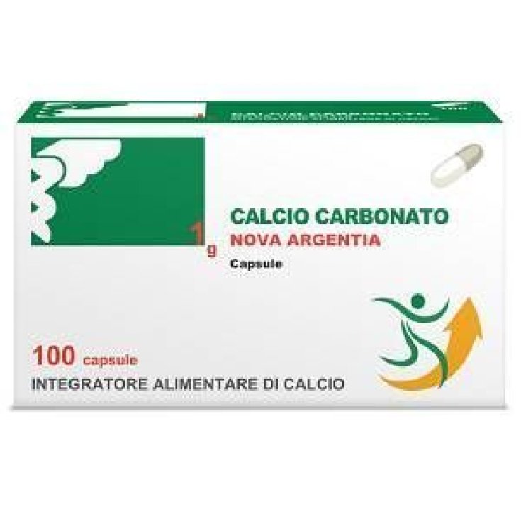 Calciumcarbonat Nahrungsergänzungsmittel 100 Kapseln