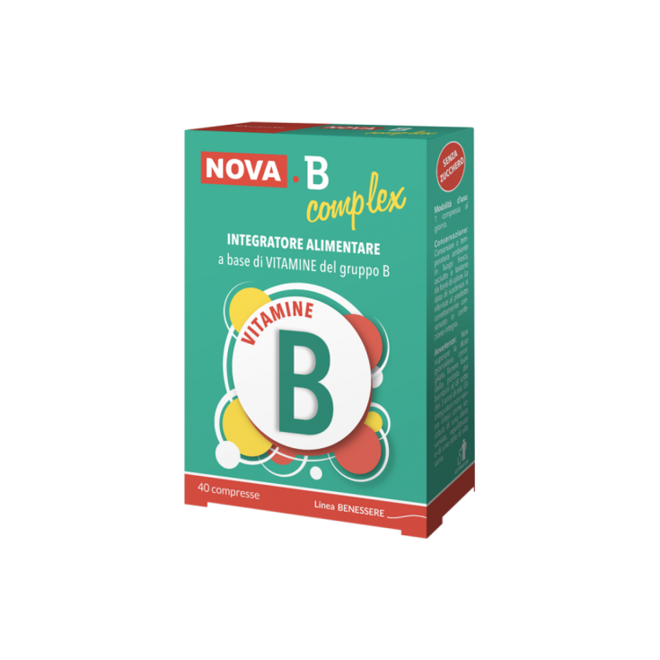 Nova Argentia Nova.B Complex Nahrungsergänzungsmittel 40 Tabletten