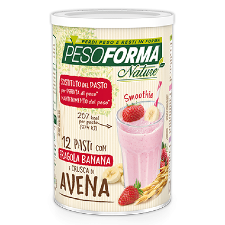 Pesoforma Nature Line Meal Replacement Smoothie Strawberry Banana 12 Mahlzeiten