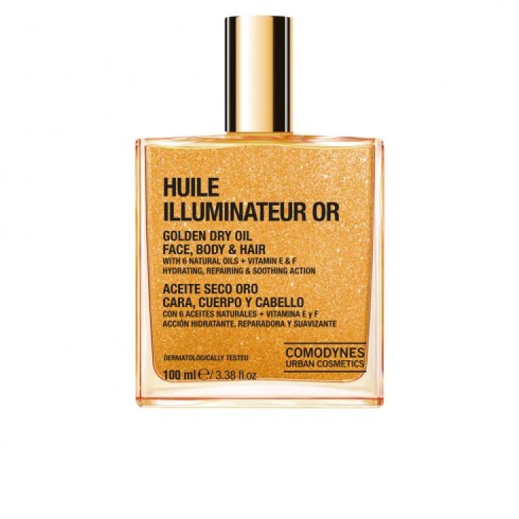 Comodynes Huile Illuminateur oder trockenes Öl, das Gesicht und Körperhaar beleuchtet, 100 ml