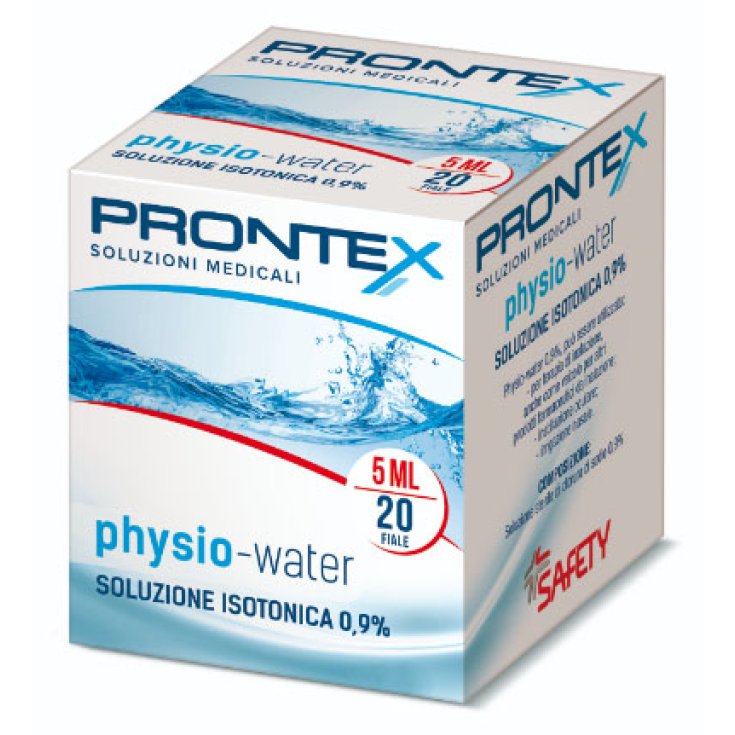 Safety Prontex Physio-Water isotonische Lösung 20 Fläschchen mit 5 ml