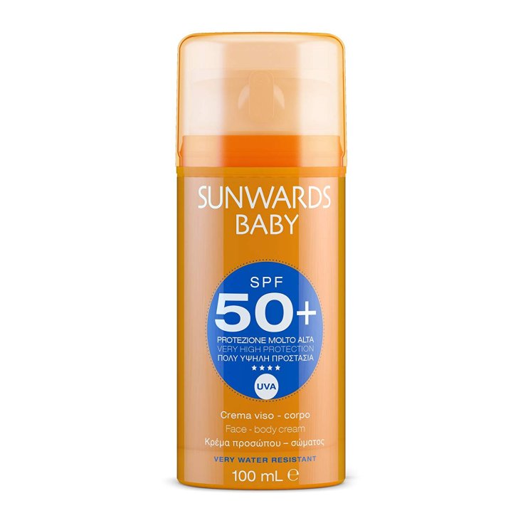 Synchroline Sunwards Baby Face-Body Cream Sehr hoher Schutz Spf50 + 100ml