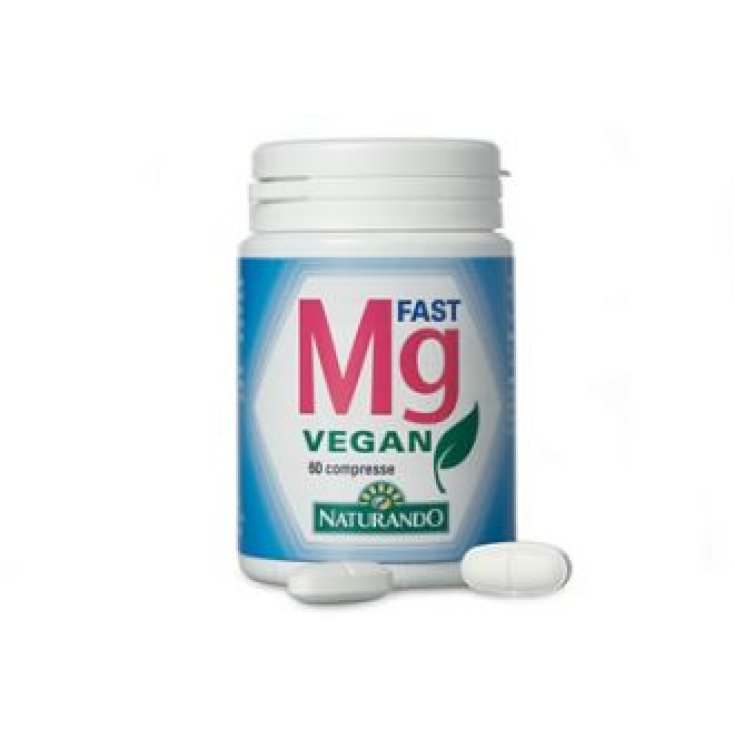 Naturando Mg Fast Veganes Nahrungsergänzungsmittel Glutenfrei 60 Tabletten