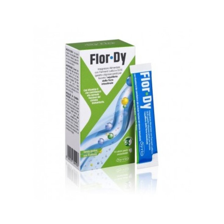 Syrio Flor-Dy Nahrungsergänzungsmittel Glutenfrei 14 Beutel