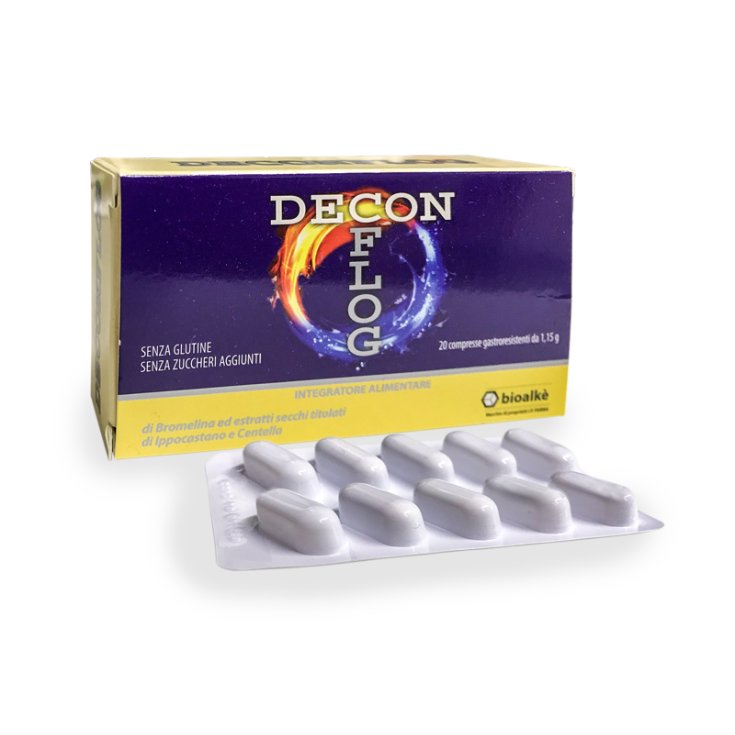 Bioalkè Decon Flog Nahrungsergänzungsmittel 20 Tabletten