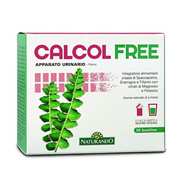 Naturando Calcolfree Nahrungsergänzungsmittel 30 Beutel