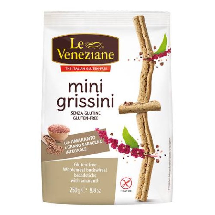 Le Veneziane Minigrissini Amaranth und Buchweizen 250g