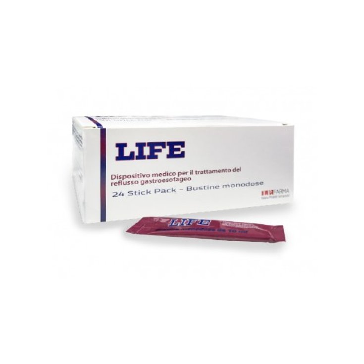 IP Farma Life Stick Einzeldosis zur Behandlung von gastroösophagealem Reflux 24 Beutel