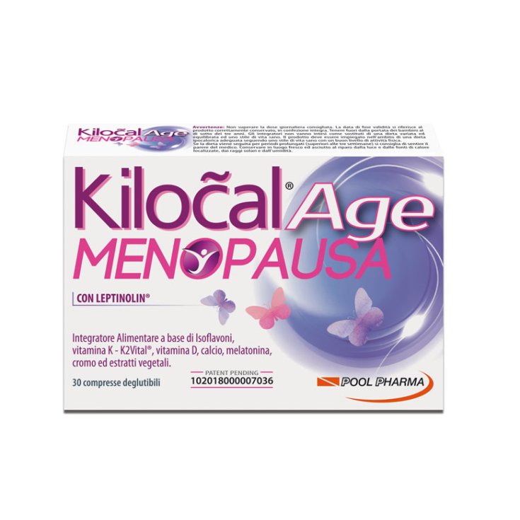 Kilocal Age Menopause Nahrungsergänzungsmittel 30 Tabletten