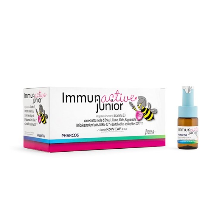 Pharcos Immunactive Junior Nahrungsergänzungsmittel 21 Fläschchen 10ml