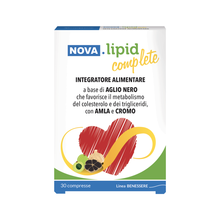 Nova Argentia Nova.Lipid Komplettes Nahrungsergänzungsmittel 30 Tabletten
