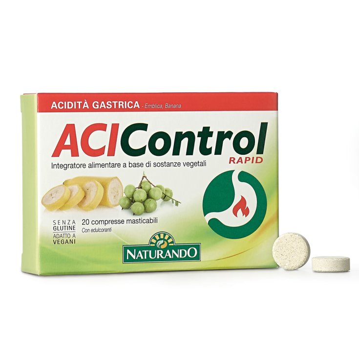 Naturando Acicontrol Rapid Nahrungsergänzungsmittel 20 Tabletten