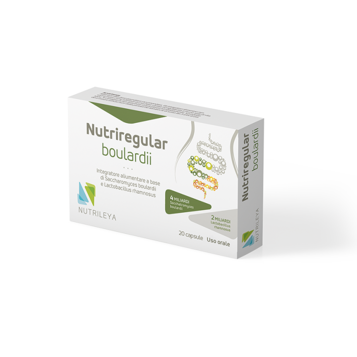 Nutrileya Nutriregular Boulardii Nahrungsergänzungsmittel 20 Kapseln