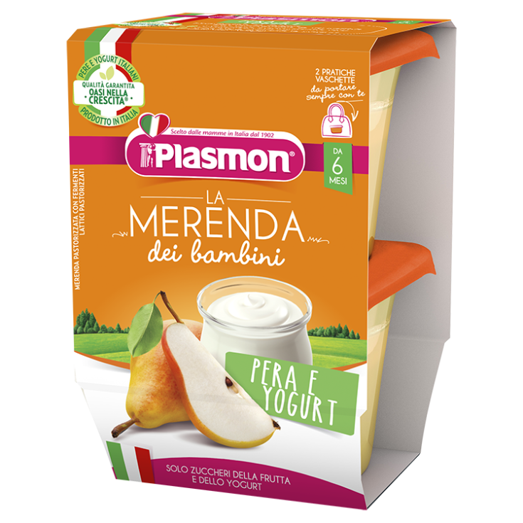 Plasmon Kindersnack Birnenjoghurt 2x120g