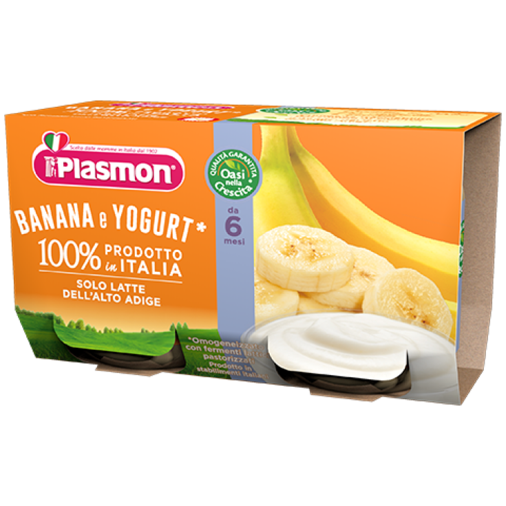 Plasmon Bananenjoghurt als 2x120g