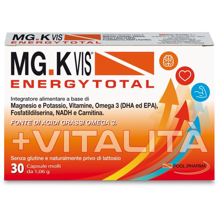 Mg K Vis Energy Total Pool Pharma 30 Weichkapseln