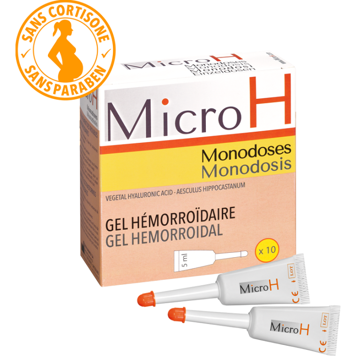 Micro H Monodose Hämorrhoiden-Gel 10 Einzeldosispackungen