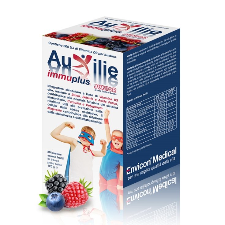 Auxilie Immuplus Junior Nahrungsergänzungsmittel 30 Beutel