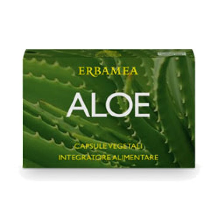 Erbamea Aloe Nahrungsergänzungsmittel 24 pflanzliche Kapseln