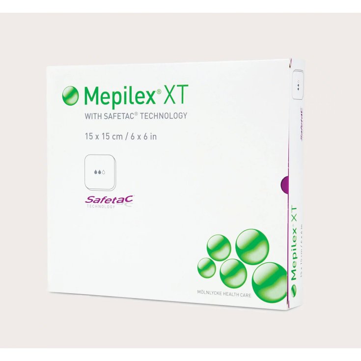 Mölnlycke® Mepilex® XT Schaumverband mit Safetac® Größe 5x5cm