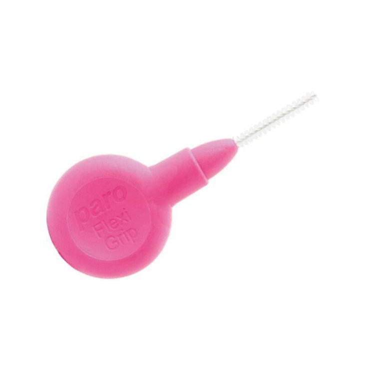 Paro Flexi Grip Zylindrische Bürste Rosa Farbe