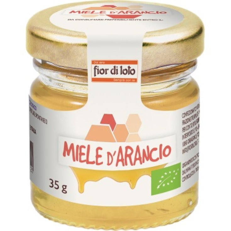 Fior Di Loto Mini Bio-Orangenhonig 35g