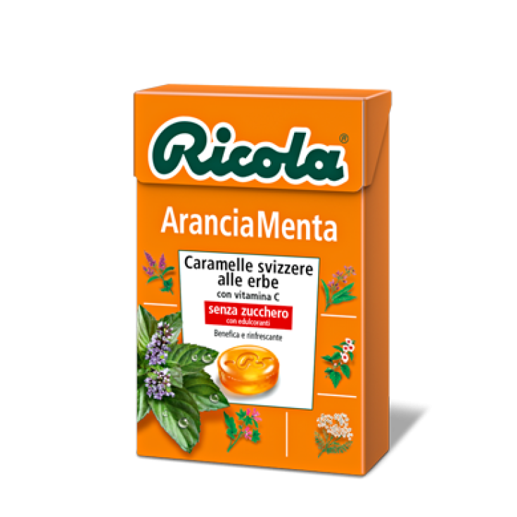 Ricola Orangen-Minze Balsaic Bonbons Ohne Zucker 50g