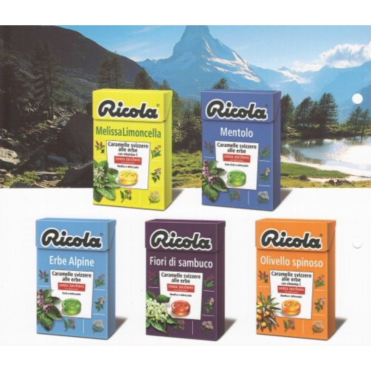 Ricola Alpenkräuter Zuckerfrei 50g