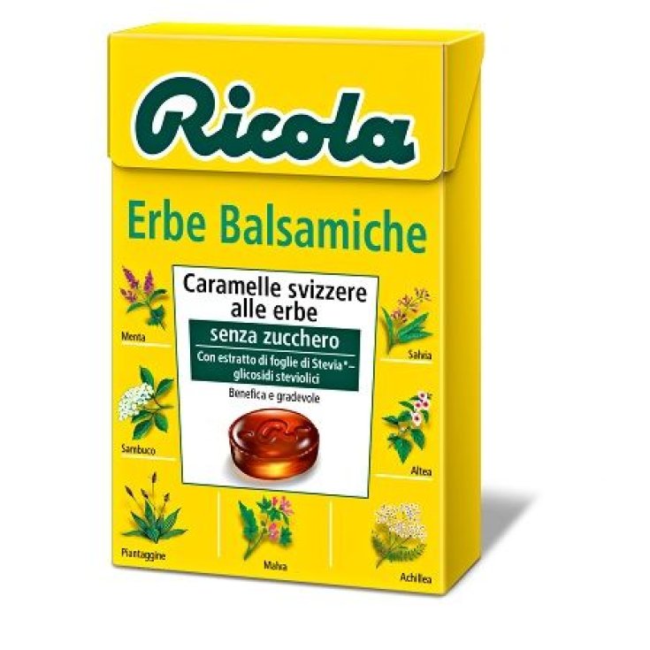 Ricola Balsamico-Kräuter Bonbons ohne Zucker 50g