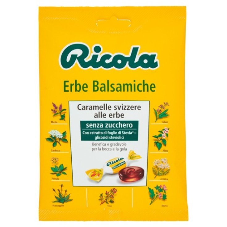 Ricola Balsamico-Kräuter Bonbons ohne Zucker 70g