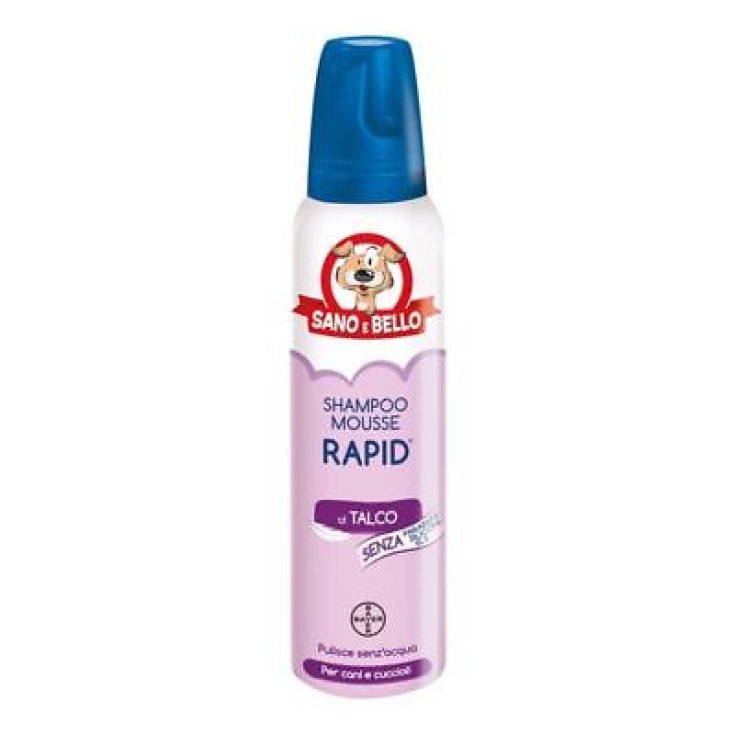 Bayer Sano E Bello Shampoo Mousse Rapid mit Talkumduft 300ml