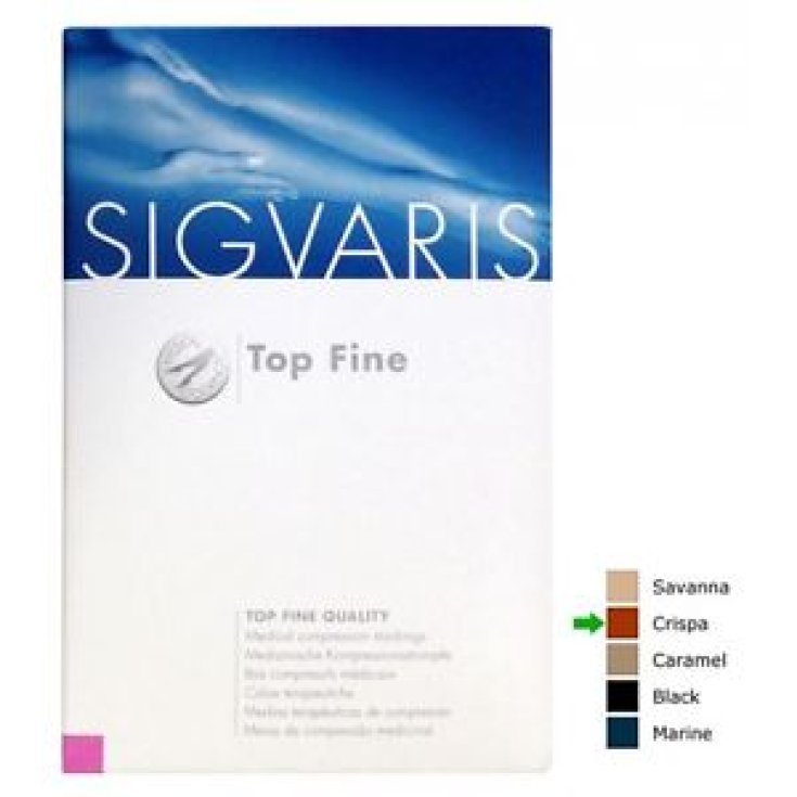 Sigvaris Top Fine 701 Halterloser Monocollant Rechts Offene Spitze Farbe Crispa Größe M Long Plus