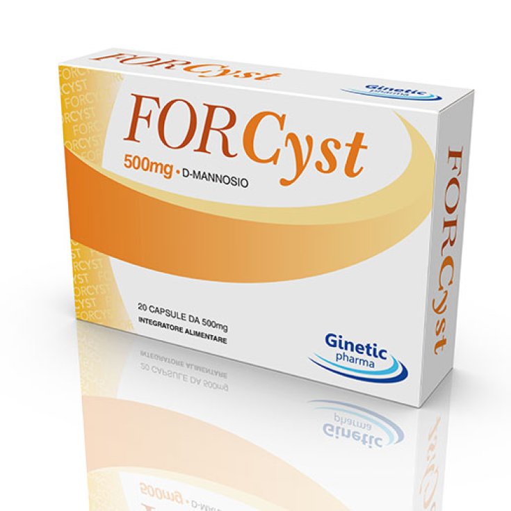 Ginetic Pharma Forcyst Nahrungsergänzungsmittel 20 Tabletten 500 mg