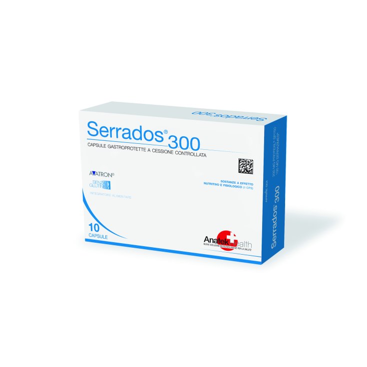 Anatek Health Serrados 300 Nahrungsergänzungsmittel 10 Kapseln