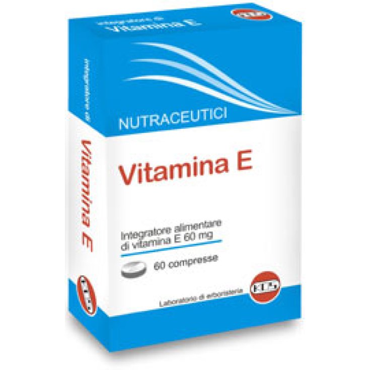 Kos Vitamin E Natürliches Nahrungsergänzungsmittel 60 Tabletten
