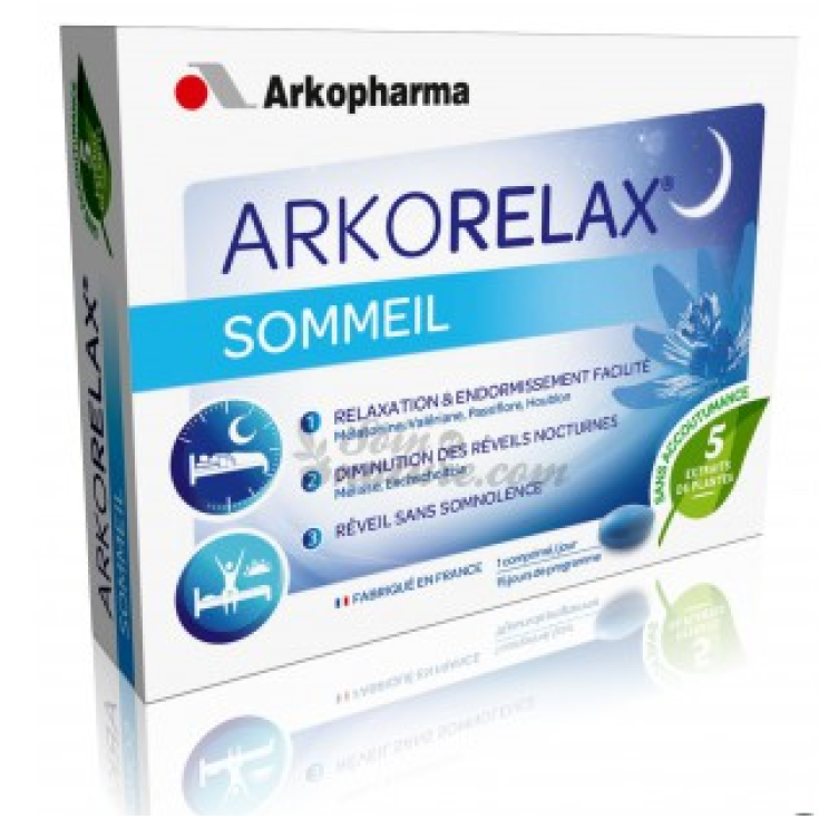 Arkorelax Schlaf-Nahrungsergänzungsmittel 30 Tabletten