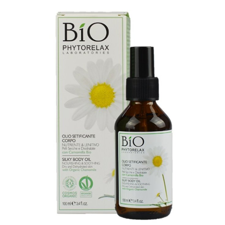 Bio Phytorelax Seidiges Körperöl Pflegend und Beruhigend für trockene und dehydrierte Haut 100 ml