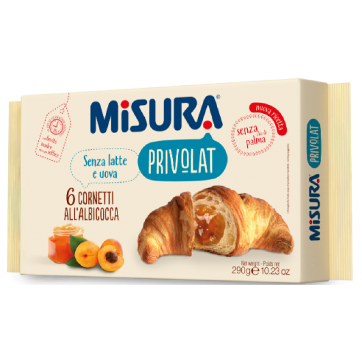 Misura Privolat Aprikosencroissants ohne Milch ohne Palmöl 290g