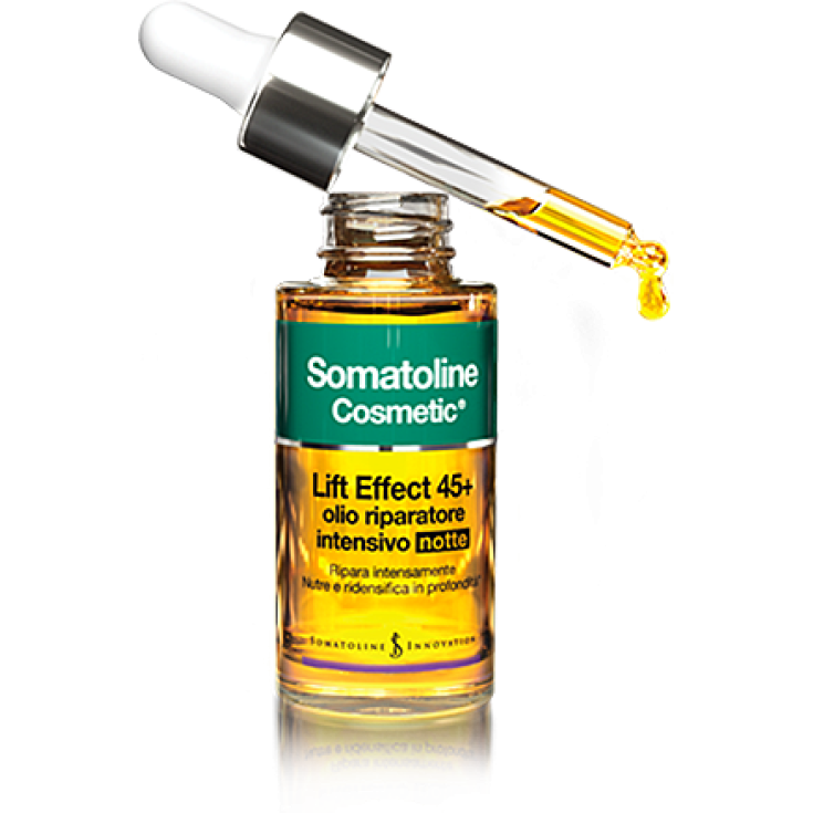 Somatoline Cosmetic Lift Effect 45+ Intensiv reparierendes Nachtöl 30 ml