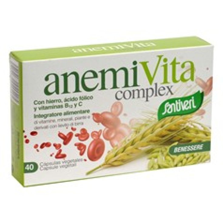 Anemivita Complex Nahrungsergänzungsmittel 40 Kapseln