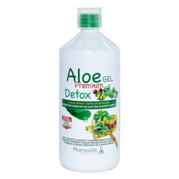Aloe Gel Premium Detox Nahrungsergänzung 1l