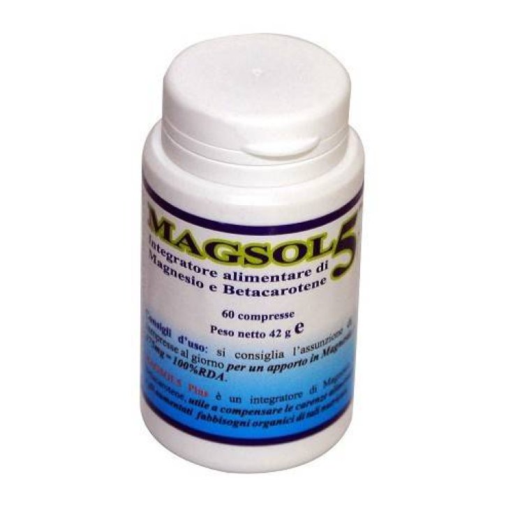 Herboplanet Magsol 5 Plus Nahrungsergänzungsmittel 60 Tabletten