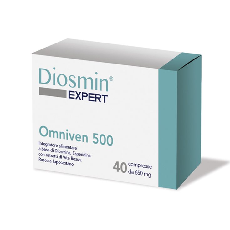 Dulac Farmaceutici Diosmin Expert Omniven 500 Nahrungsergänzungsmittel 40 Tabletten