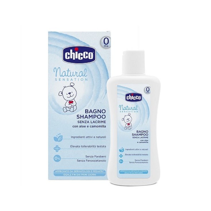 Chicco Natural Sensation Badeshampoo 500ml Doppelpack