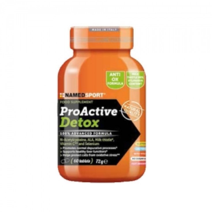 Benanntes proaktives Detox-Nahrungsergänzungsmittel 60 Tabletten