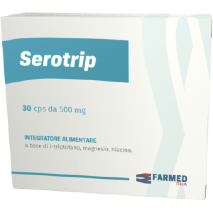 Farmed Serotrip Nahrungsergänzungsmittel 30 Kapseln mit 500 mg