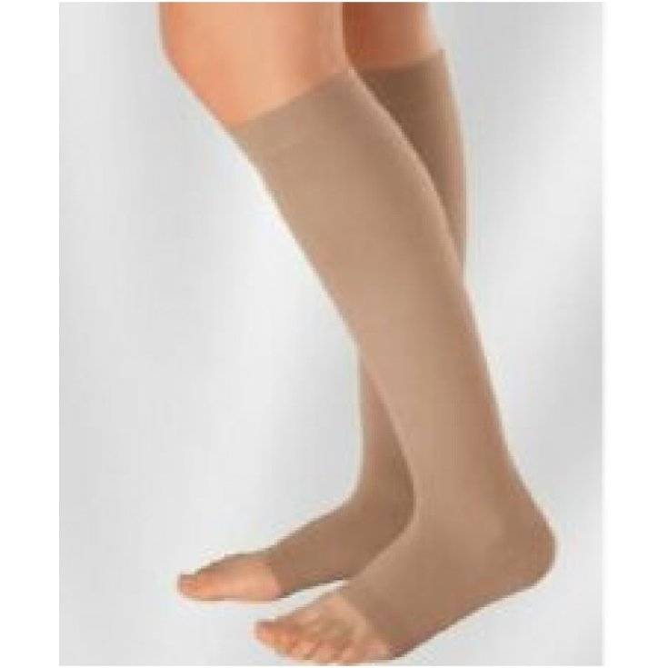 Medi Knee High Abgestufte Kompression 18 MmHg Open Toe Farbe Sand Größe 5 Cod. 2804pa