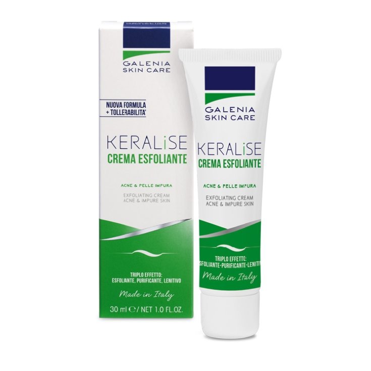 Galenia Skin Care Keralise Peeling-Creme für Akne und unreine Haut 30 ml