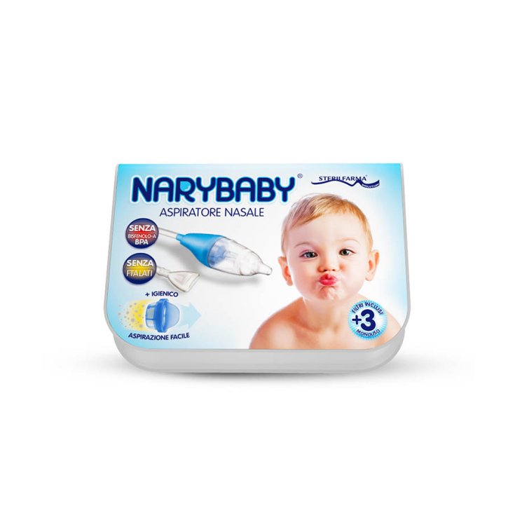 Sterilfarma® NaryBaby® Nasensauger + 3 Filter 1 Stück